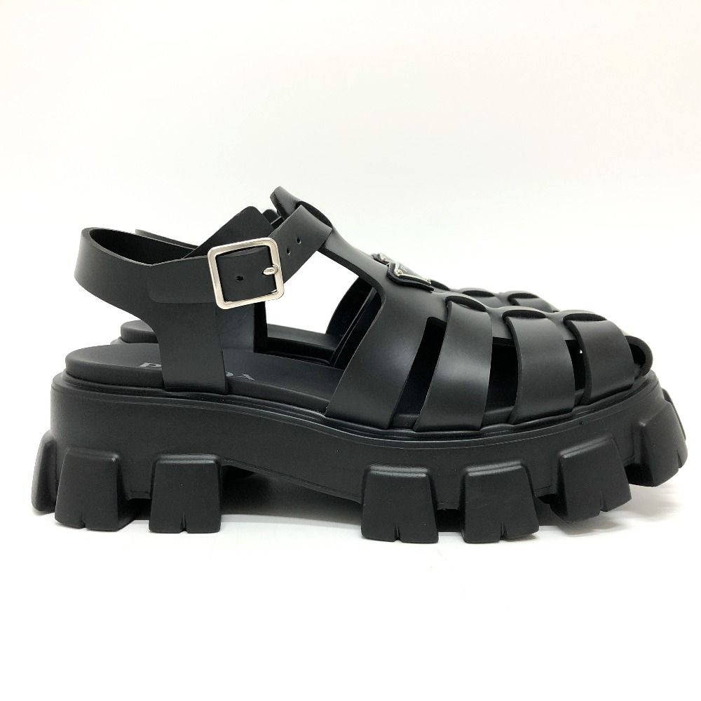 PRADA プラダ サンダル モノリスラバー 2X3083 ラバー - メルカリ