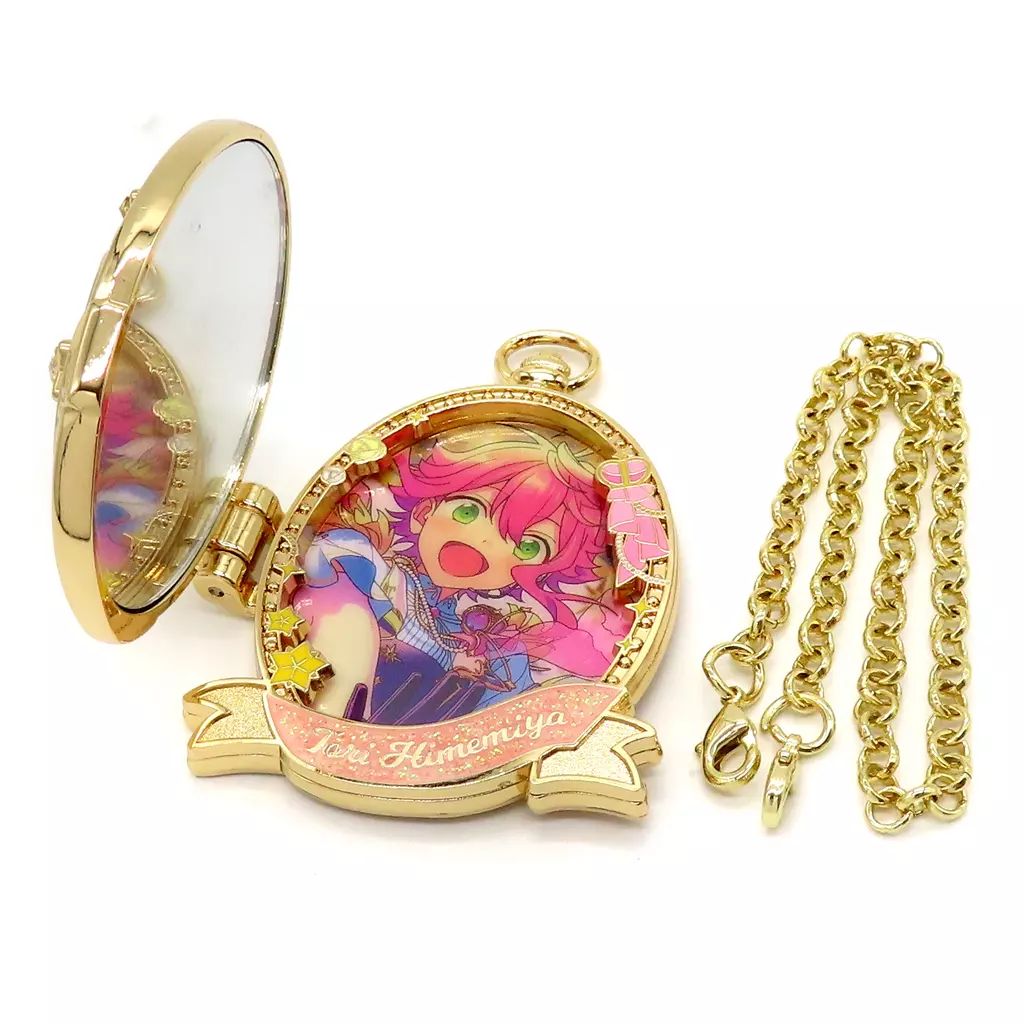 【中古】アクセサリー(非金属) 姫宮桃李 星夢 ロケットペンダント(ミラー) 「あんさんぶるスターズ!!」 中国限定