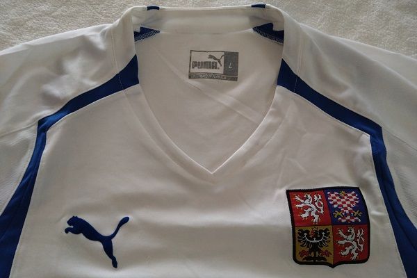 PUMA - 【輸入品 中古】チェコ代表 ユニフォーム 2004シーズン アウェー用 チェコ代表 PUMA ユニフォームショップ 2004 ユーロ04 Home O.K.A.