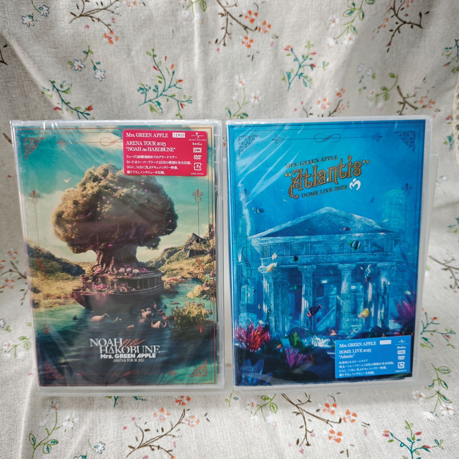 ミセス　アルバム　atrantis/hakobune ARENA TOUR 2023 “NOAH no HAKOBUNE”（通常盤） -Mrs. GREEN