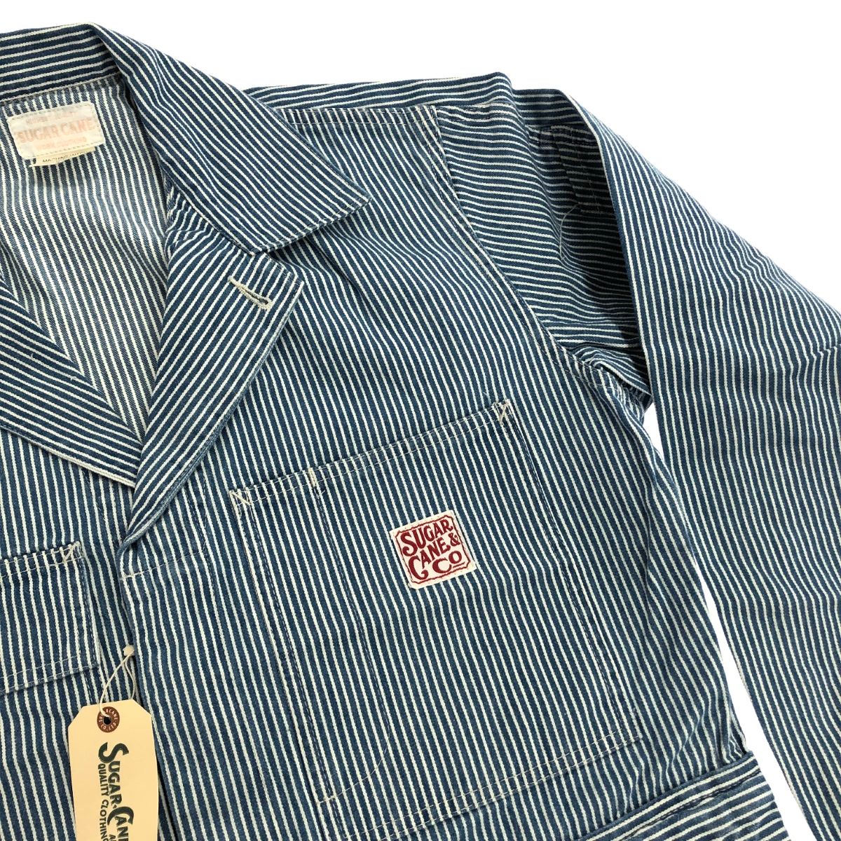 未使用品 SUGAR CANE シュガーケーン デッドストック ヒッコリー 