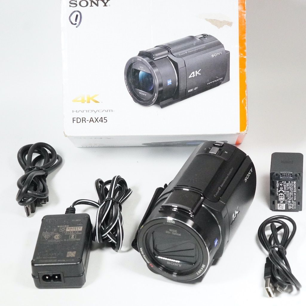 SONY ソニー FDR-AX45 ブラック 元箱 返金保証 |2215
