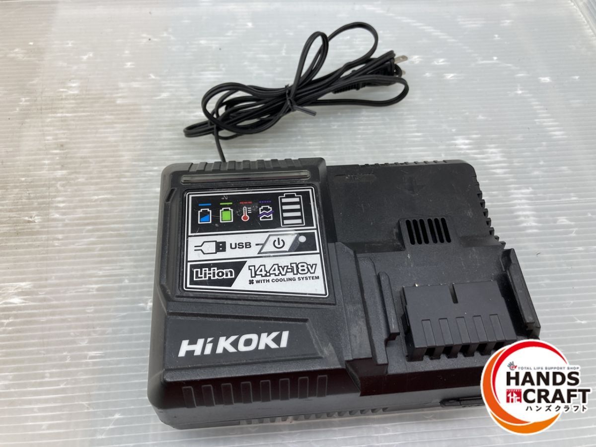 ◇【中古品/現状品】HiKOKI UC18YDL 充電器 14.4v-18v