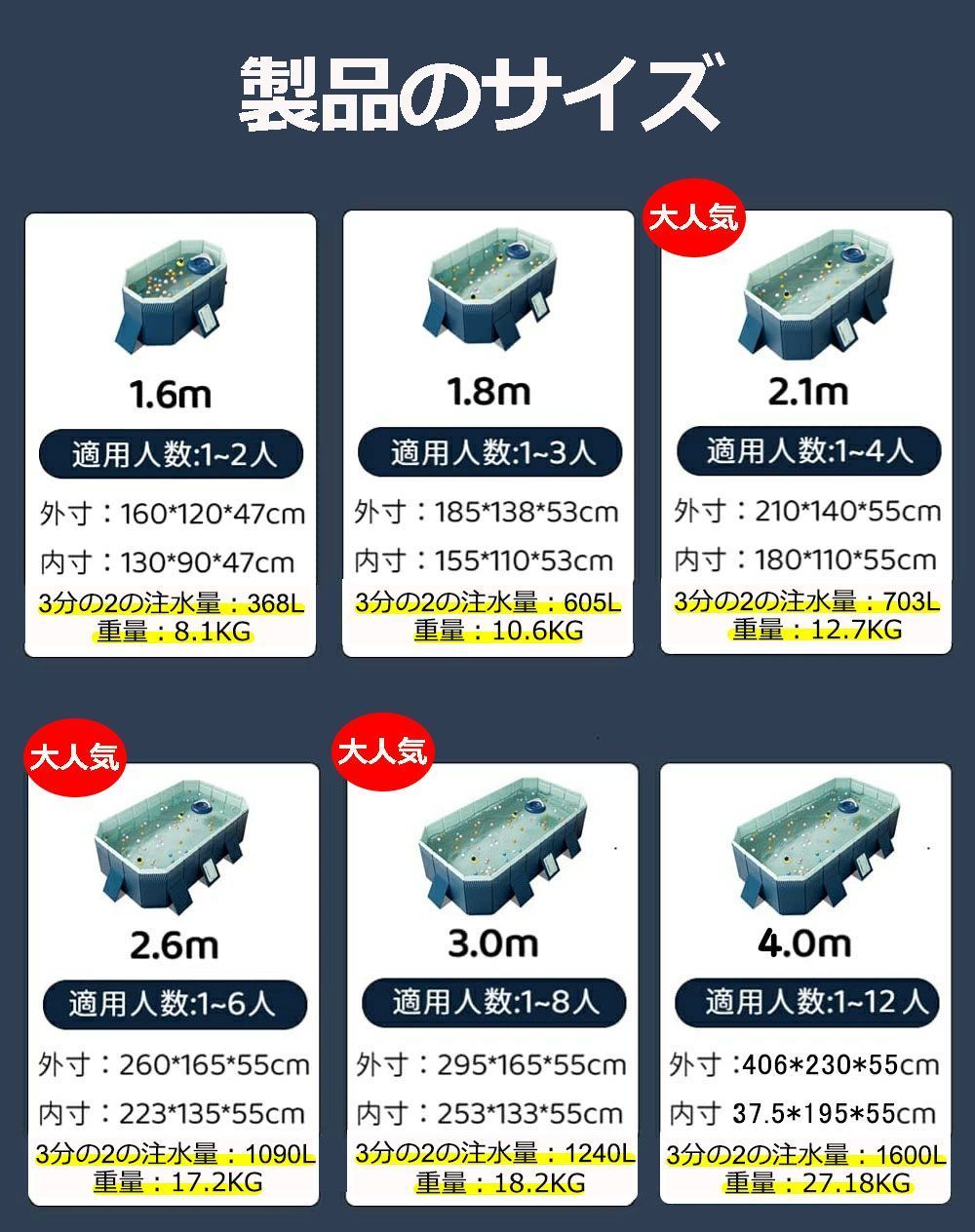 キッズプール家庭用プール 簡易プール