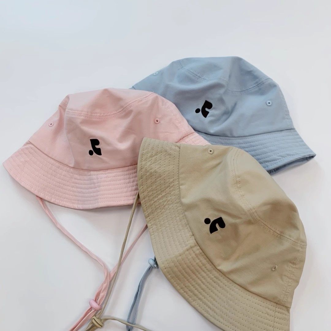 Rest-Recreation RR ロゴ 刺繍 ドローコード ベーシック カジュアル サンハット フィッシャーマンハット