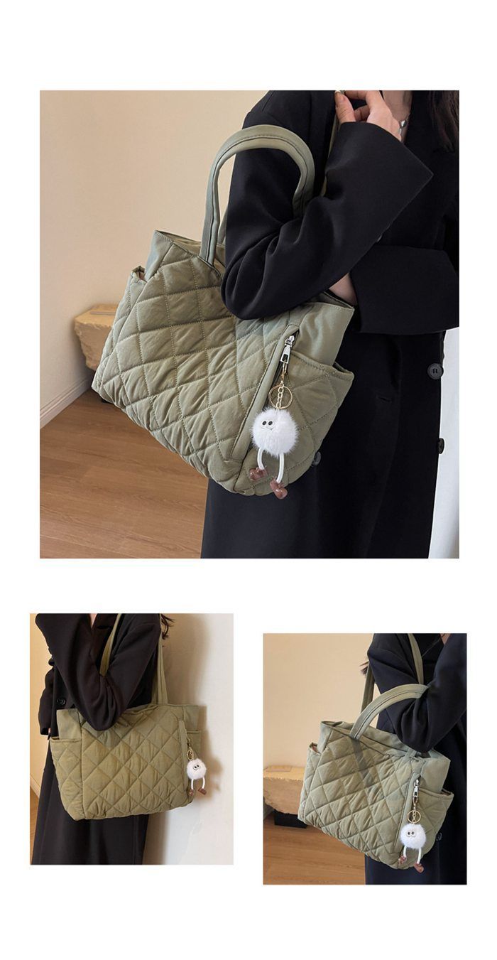 美品◆一度使用のみ◆グレージュ キルティング マザーズバッグ 楽天市場】マザーズバック キルティング ヌビ ショルダーバッグ
