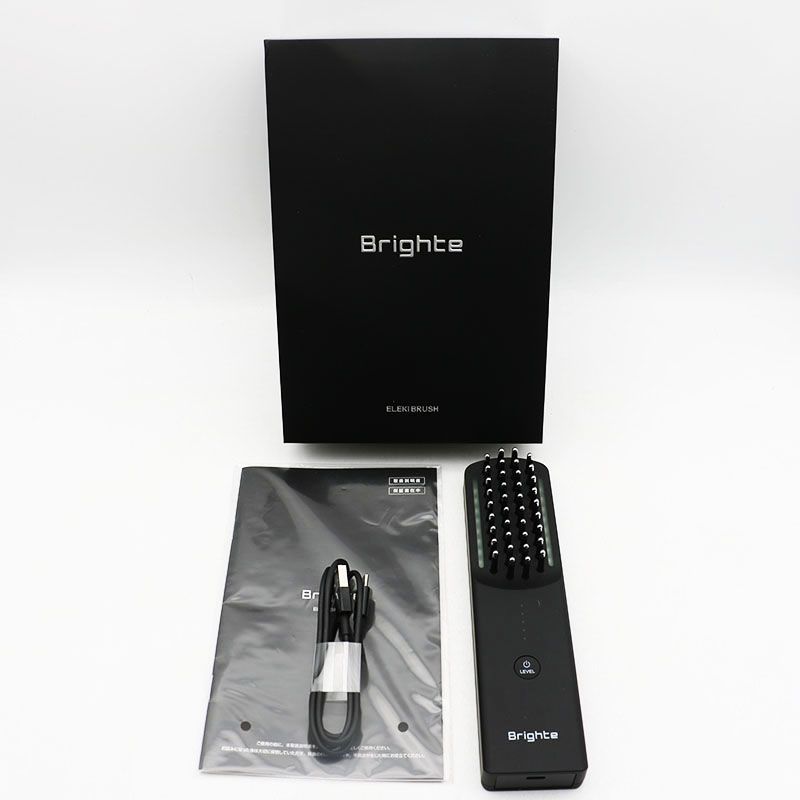 brightエレキブラシ 美品 美品 ブライト エレキブラシ (Brighte(ブライト)エレキブラシ