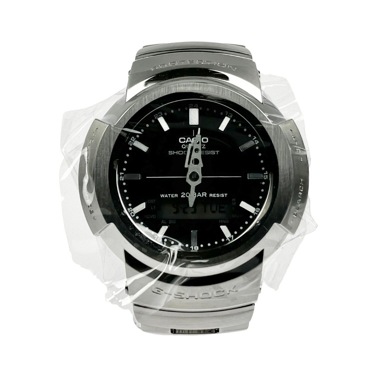 ▽▽CASIO カシオ G-SHOCK フルメタル タフソーラー AWM-500D 箱 コマ付