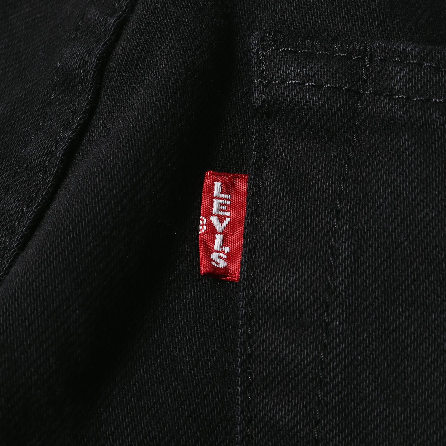 美品 Levis リーバイス デニム パンツ サイズ:31×32 PREMIUM 501Big E 後染めブラック デニムパンツ 00501-0165 ブラック 黒 ボトムス ジーンズ ジーパン【メンズ】