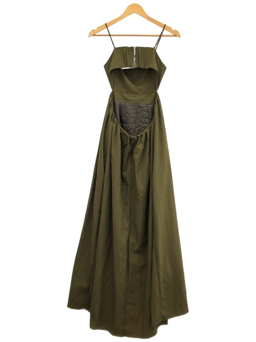 MIOSMOKEY 231DR002-B OPEN BACK DRESS:ワンピース レディース カーキ  