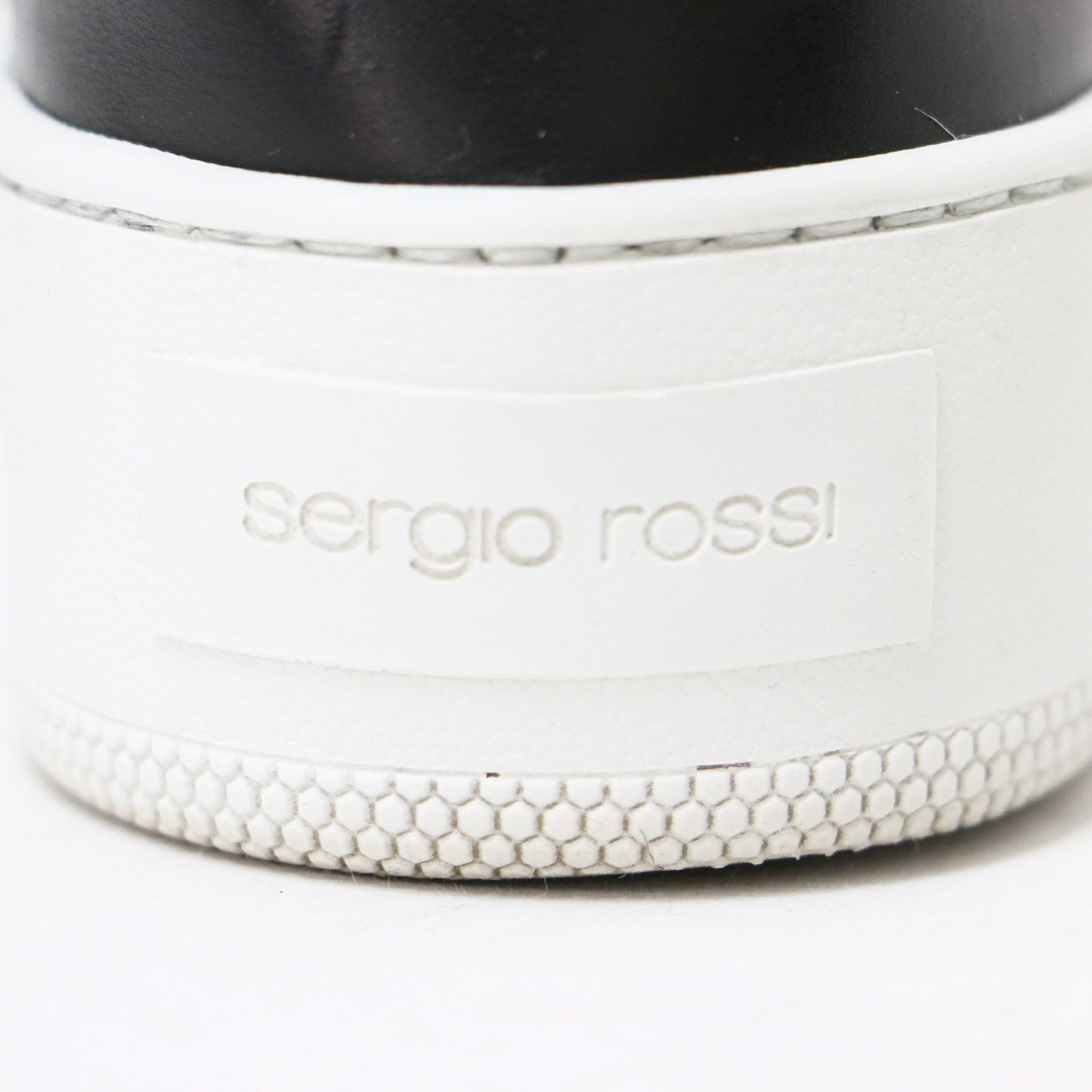Sergio Rossi セルジオロッシ スニーカー ブラック 黒 サイズ:36(23.0