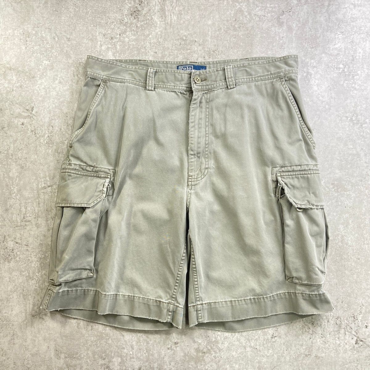 ラルフローレン 90s カーゴショーツ レア W36 〇90s VINTAGE Polo by Ralph Lauren カーゴショーツ メンズ 42