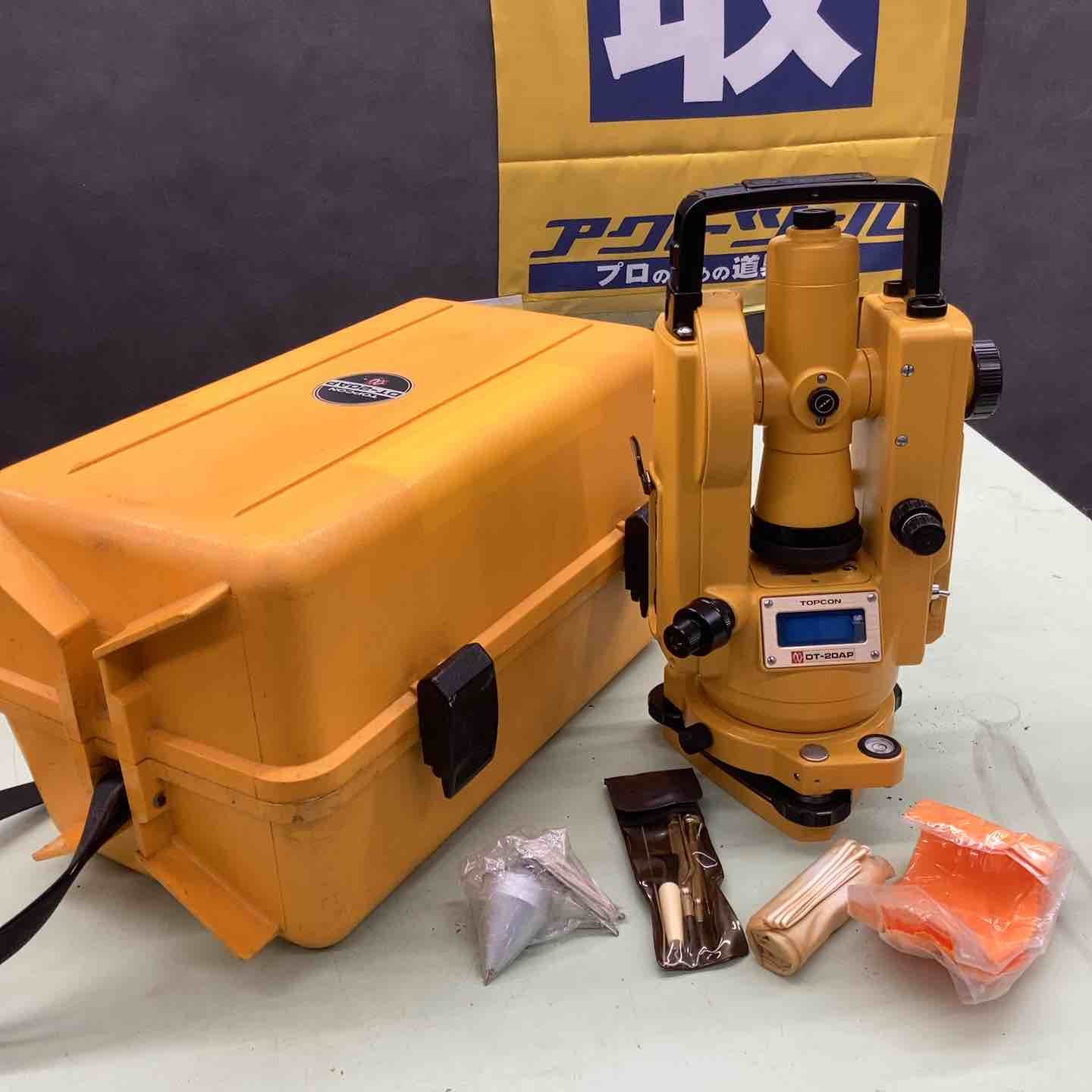 TOPCON トプコン 測量機器 デジタルセオドライド DT-20AP ケース 付 越谷店