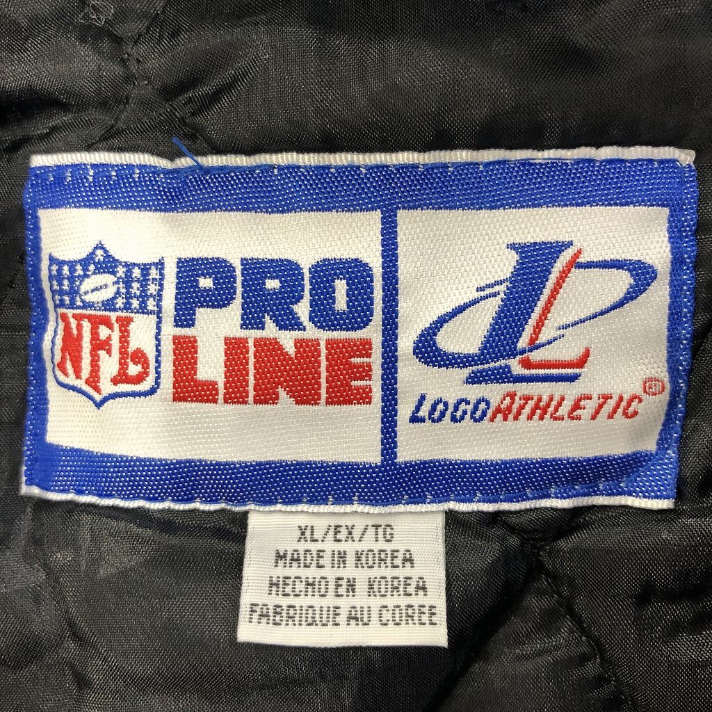 90年代 LOGO ATHLETIC NFL ダラス・カウボーイズ 中綿ナイロン