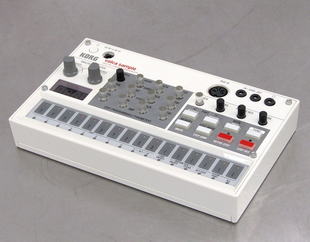 KORG コルグ デジタルサンプルシーケンサー VOLCA-SAMPLE DIGITAL SAMPLE SEQUENCER