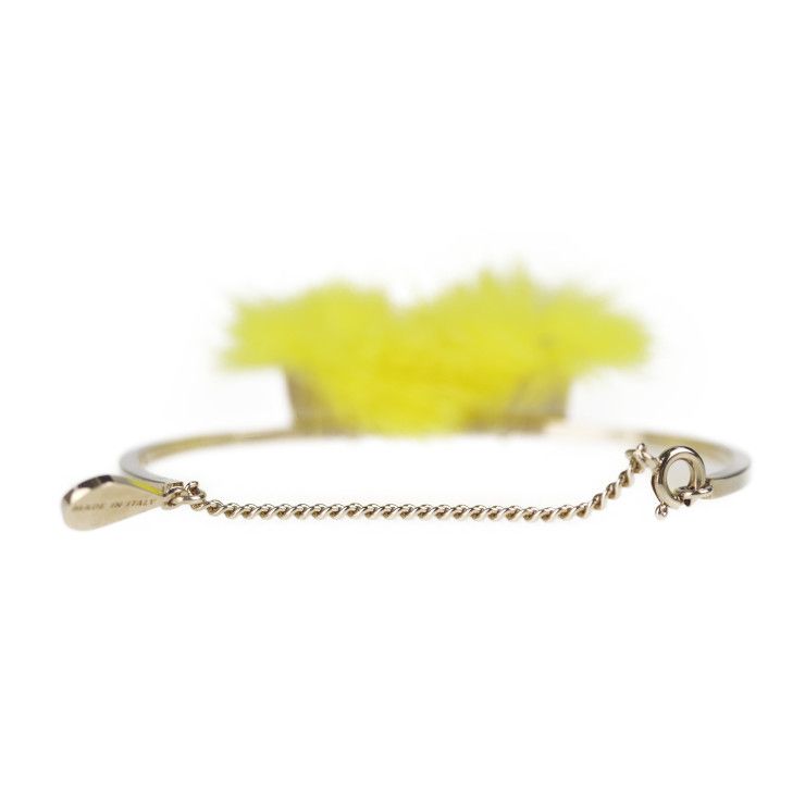 FENDI フェンディ ブレスレット - メタル ファー ゴールド