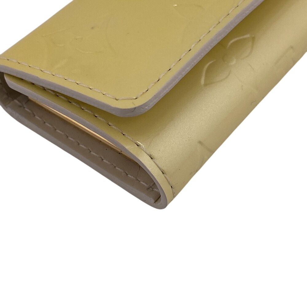 ルイヴィトン LOUIS VUITTON キーケース ヴェルニ ミュルティクレ4 4