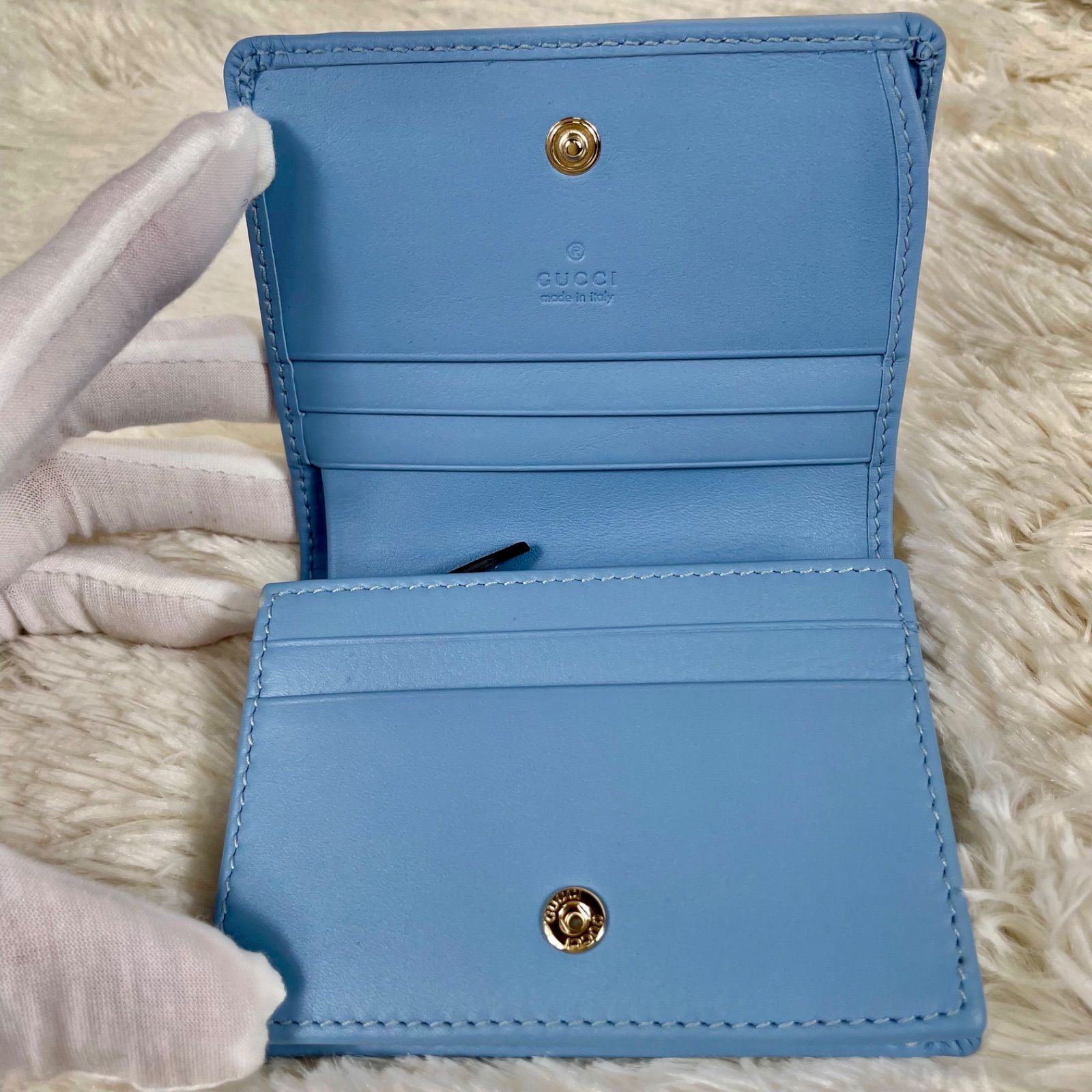 未使用品】GUCCI グッチ GGエンブレム ミニ ウォレット(コイン