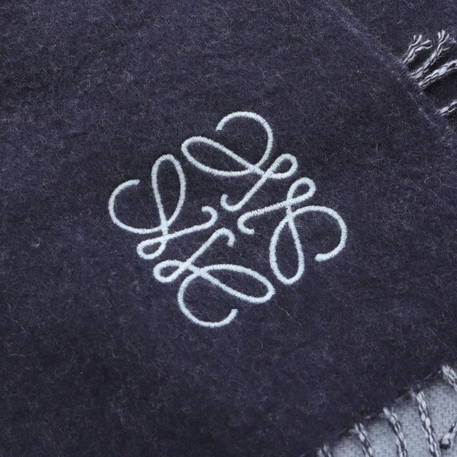 ロエベ LOEWE マフラー アナグラム A28003861 ウール マフラー