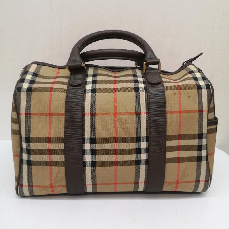 【極美品/鍵付】バーバリーズ ボストンバッグ 旅行バッグ ノバチェック 手提げ 極美品/鍵付】バーバリーズ ボストンバッグ 旅行バッグ ノバチェック