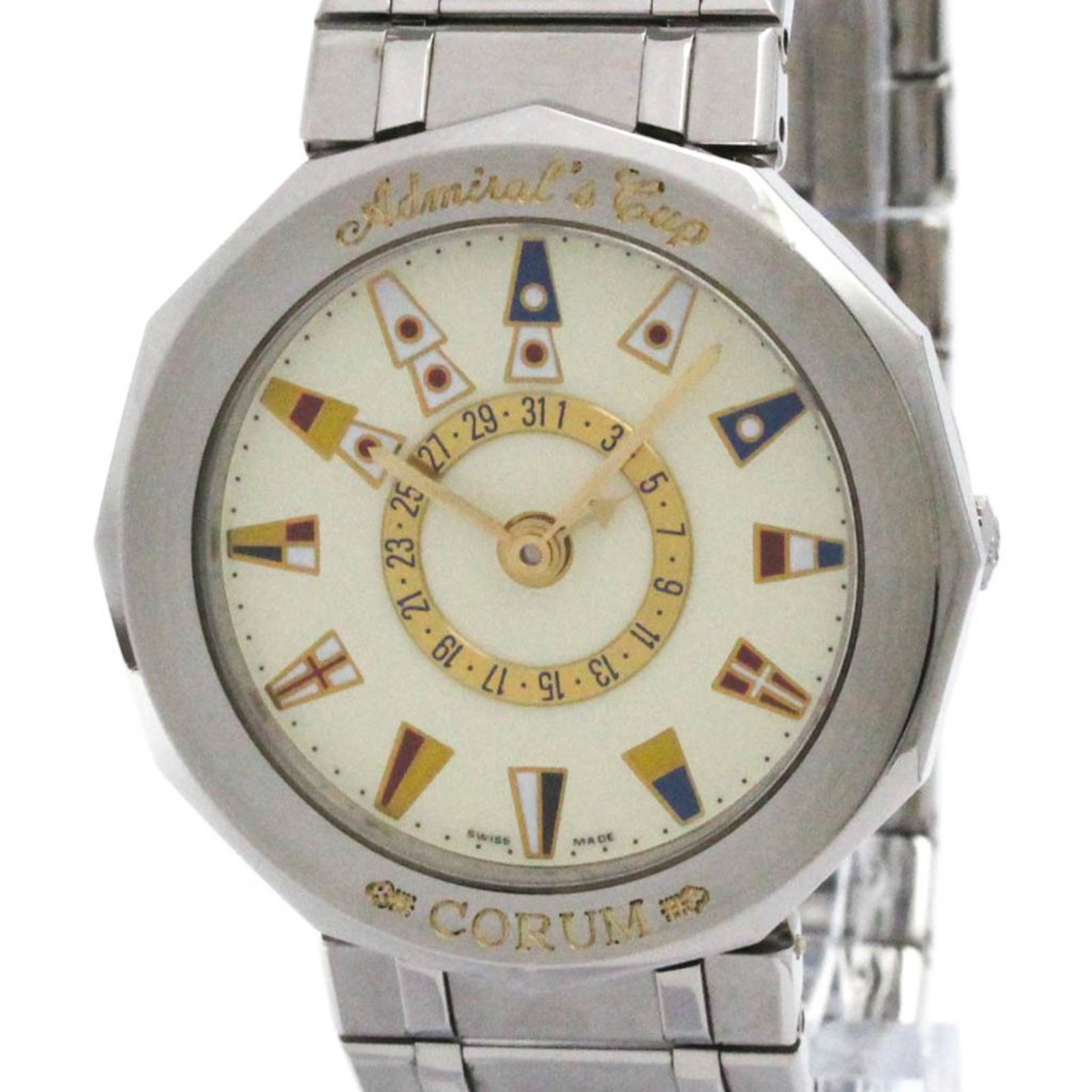 コルム (CORUM) アドミラルズカップ 1991 ステンレススチール 自動巻き 