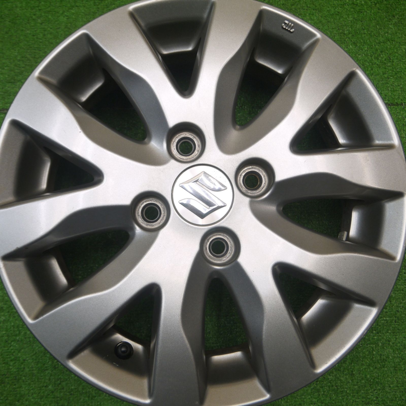 スズキ 純正 アルミ ホイール 14インチ 4.5J ワゴンR スペーシア アルト 4本セット 0108 スズキ 14インチ 4.5J +50 純正アルミホイール 4本送料込み 14インチ