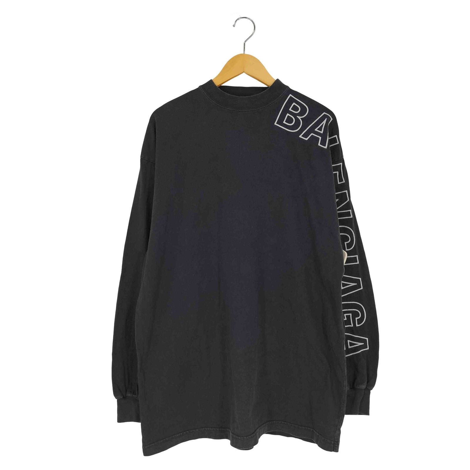 【BALENCIAGA】オフショア ヴィンテージ ロングスリーブ Tシャツ BALENCIAGA】OFFSHORE ロング スリーブ T シャツ (BALENCIAGA/T