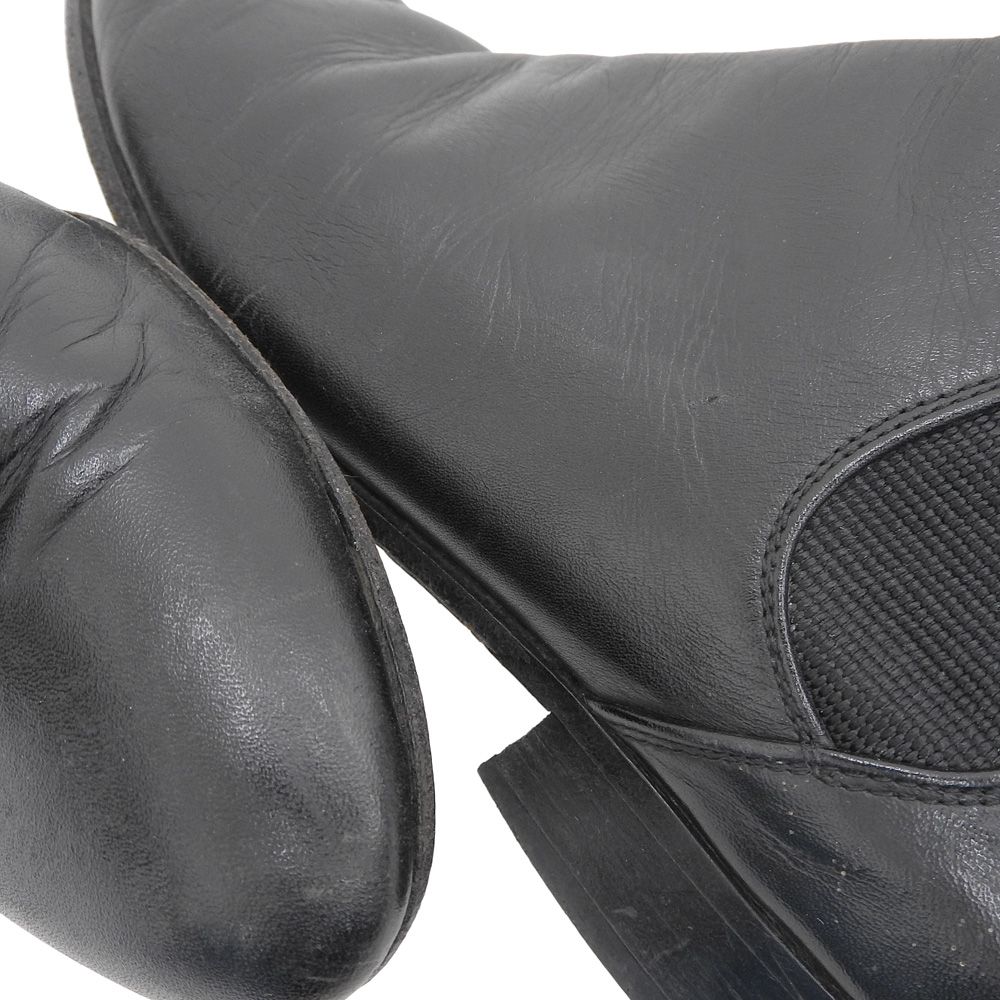 美品　COMME des GARCONS 血と薔薇　レザー　ブーツ　黒　23.5 コム デ ギャルソン オム プリュス × キッズ ラブ ゲイト