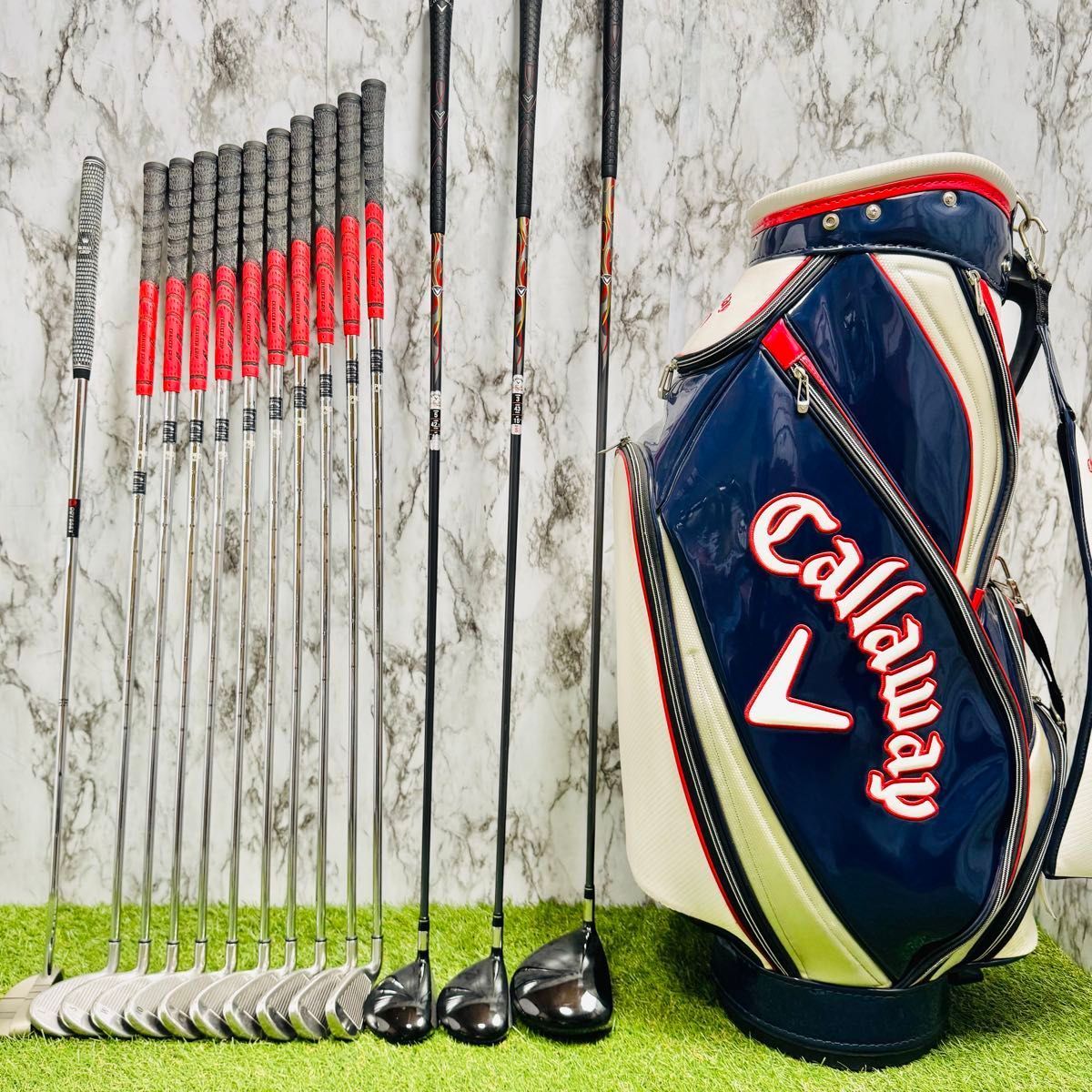 キャロウェイ　ディアブロエッジ　メンズゴルフセット　キャディバッグ付き　入門 キャロウェイ ディアブロエッジ メンズゴルフセット キャディ