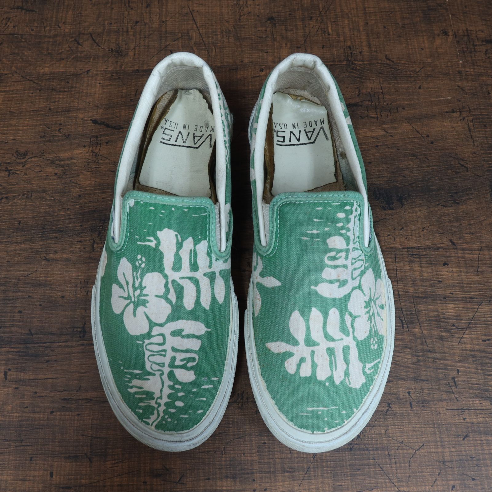 70s～ Vintage USアイテム☆VANS バンズ DOREN スリッポン