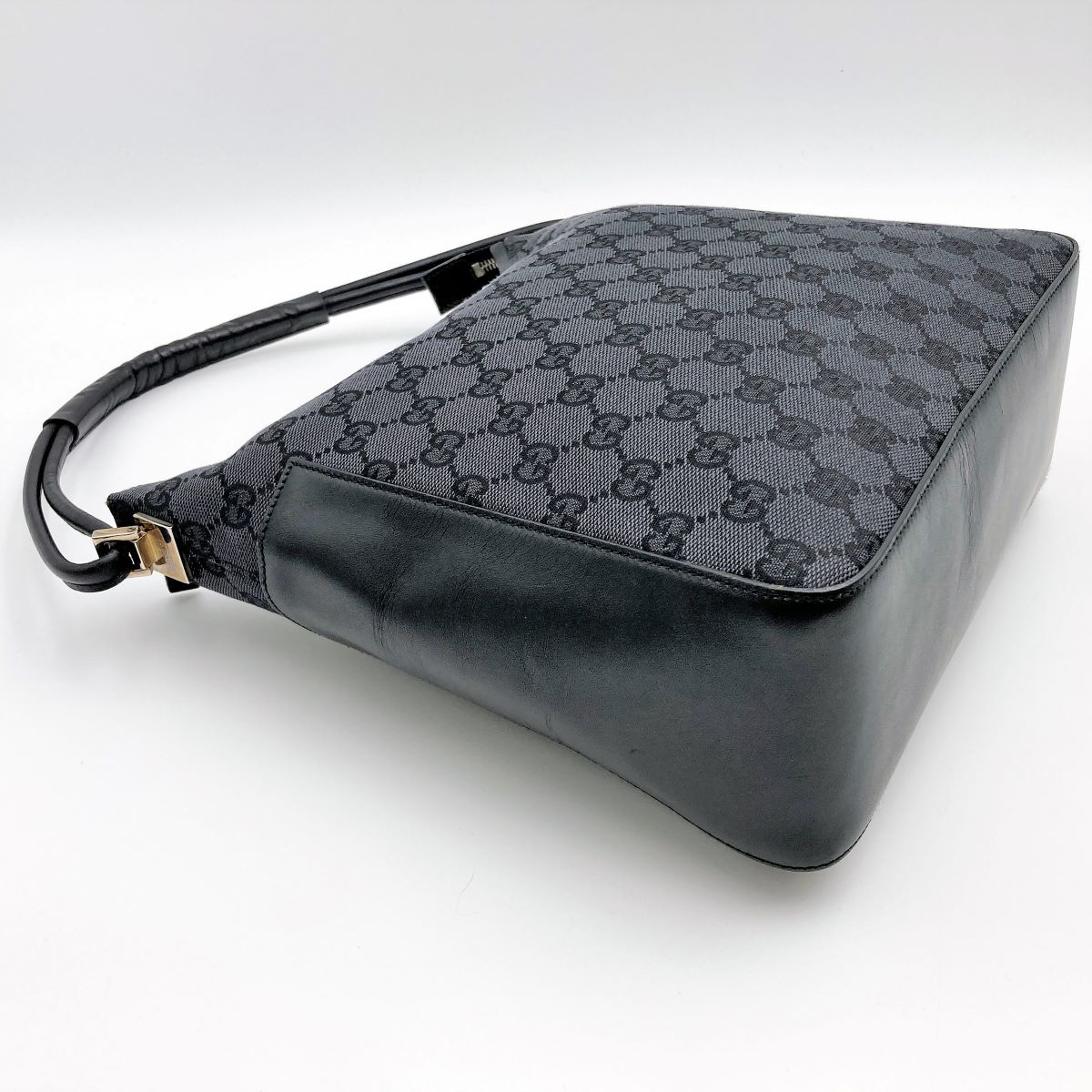 Gucci ショルダーバッグ ダークグレー 美品 【公式通販】