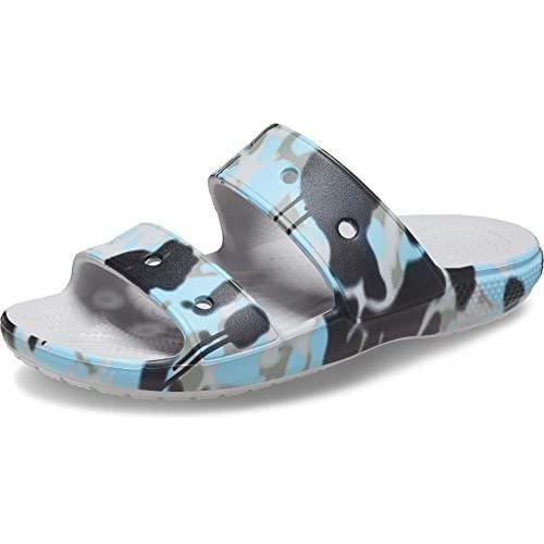 クロックス(crocs) クラシック スプレイ カモフラージュ サンダル 208253-1FT アトモスフィア 28cm