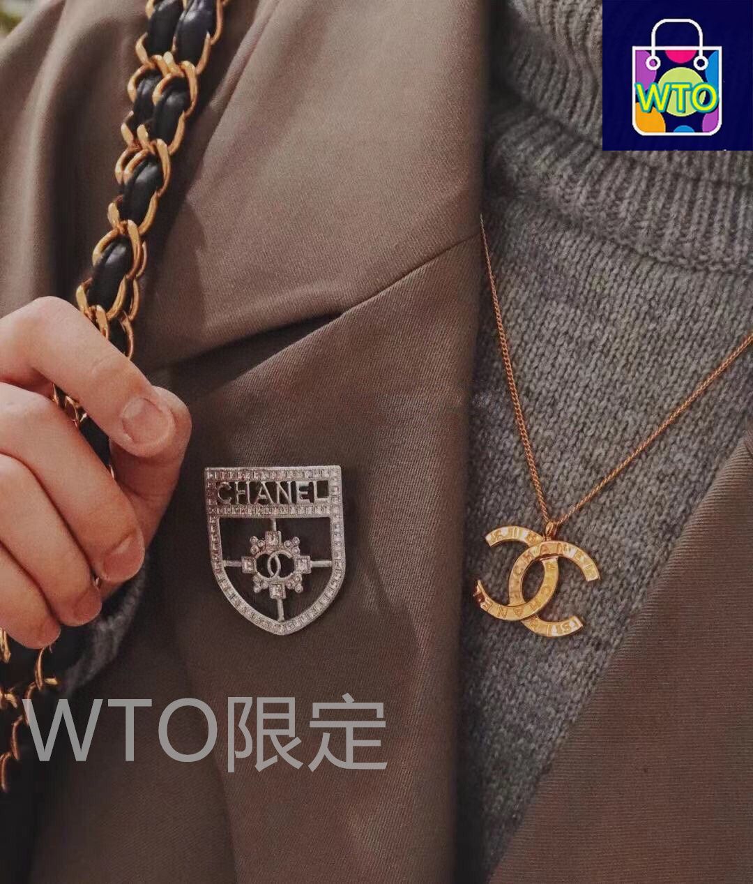 【特別な日にもデイリーにも身に付けていたい】CHANEL ブローチ シャネル CHANEL CHANEL ブローチ ABE664 B18474 ラインストーン