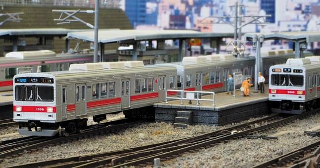 東急1000系 東横線 スカート無し 8両編成セット 動力付き グリーンマックス 30760 鉄道模型 Nゲージ GREENMAX