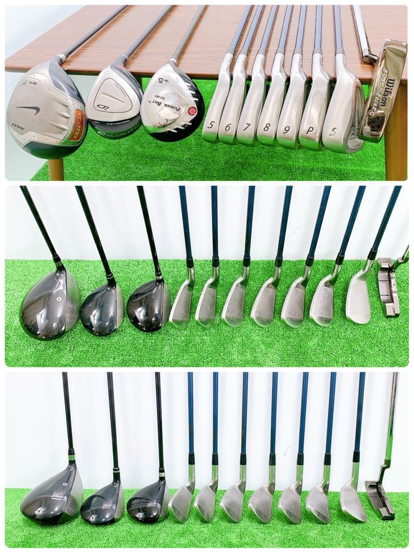 1.ナイキ　ベイパー　初心者オススメ　メンズセット　ゴルフクラブ　12本 NIKE ナイキ 初心者オススメ ゴルフセット メンズセット 11本 - メルカリ