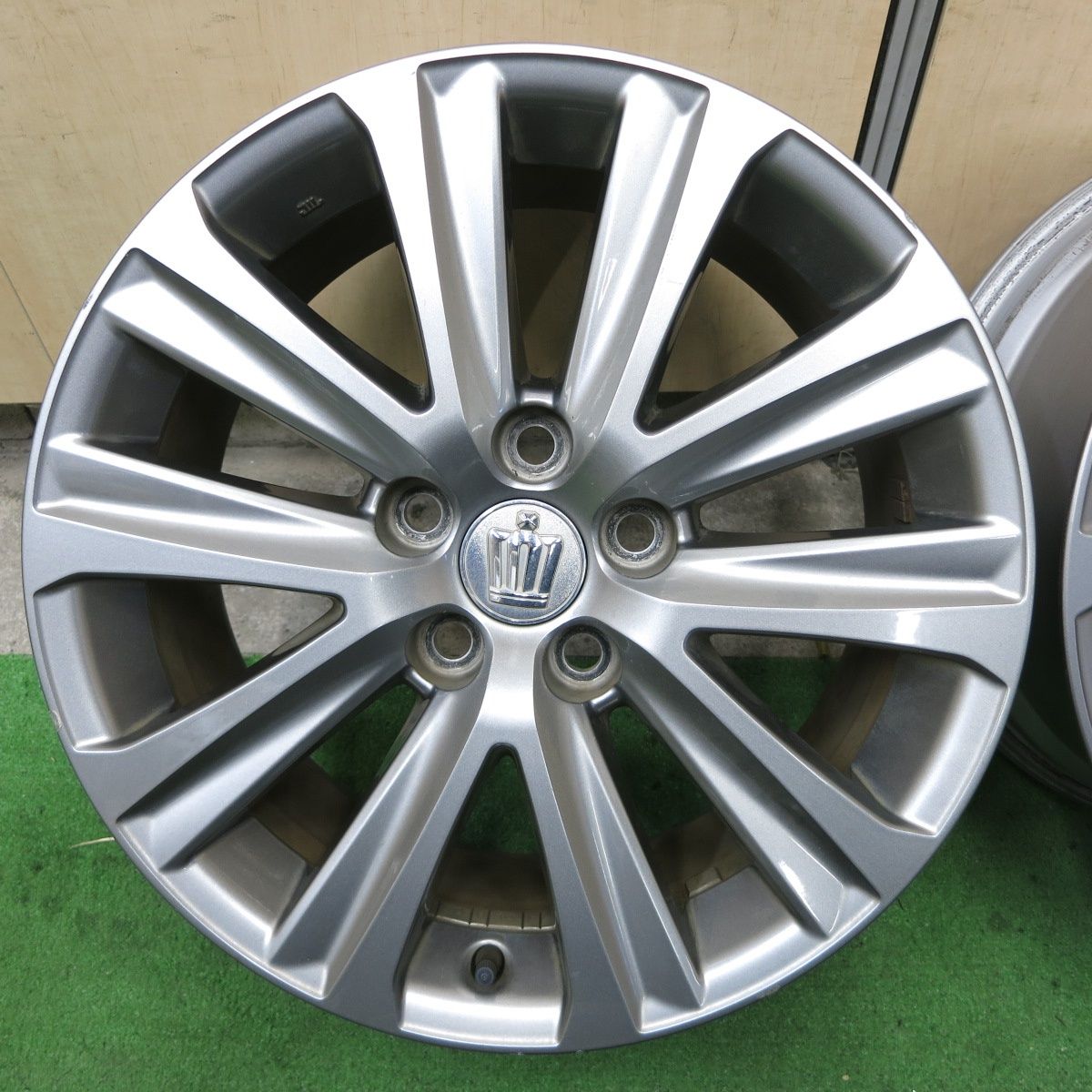 4本価格 トヨタ 210系 クラウン アスリート 純正 ホイール 17インチ 17×7.5J PCD114.3 5H 5091502ナホ