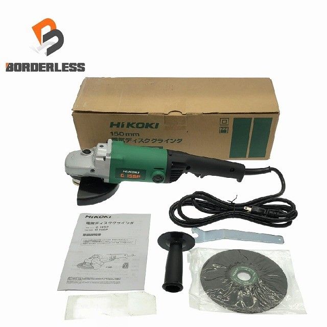 ♥品 HIKOKI ハイコーキ 150mm 100V 電気ディスクグラインダ G15SP 電動工具 製造年月 2025年3月
