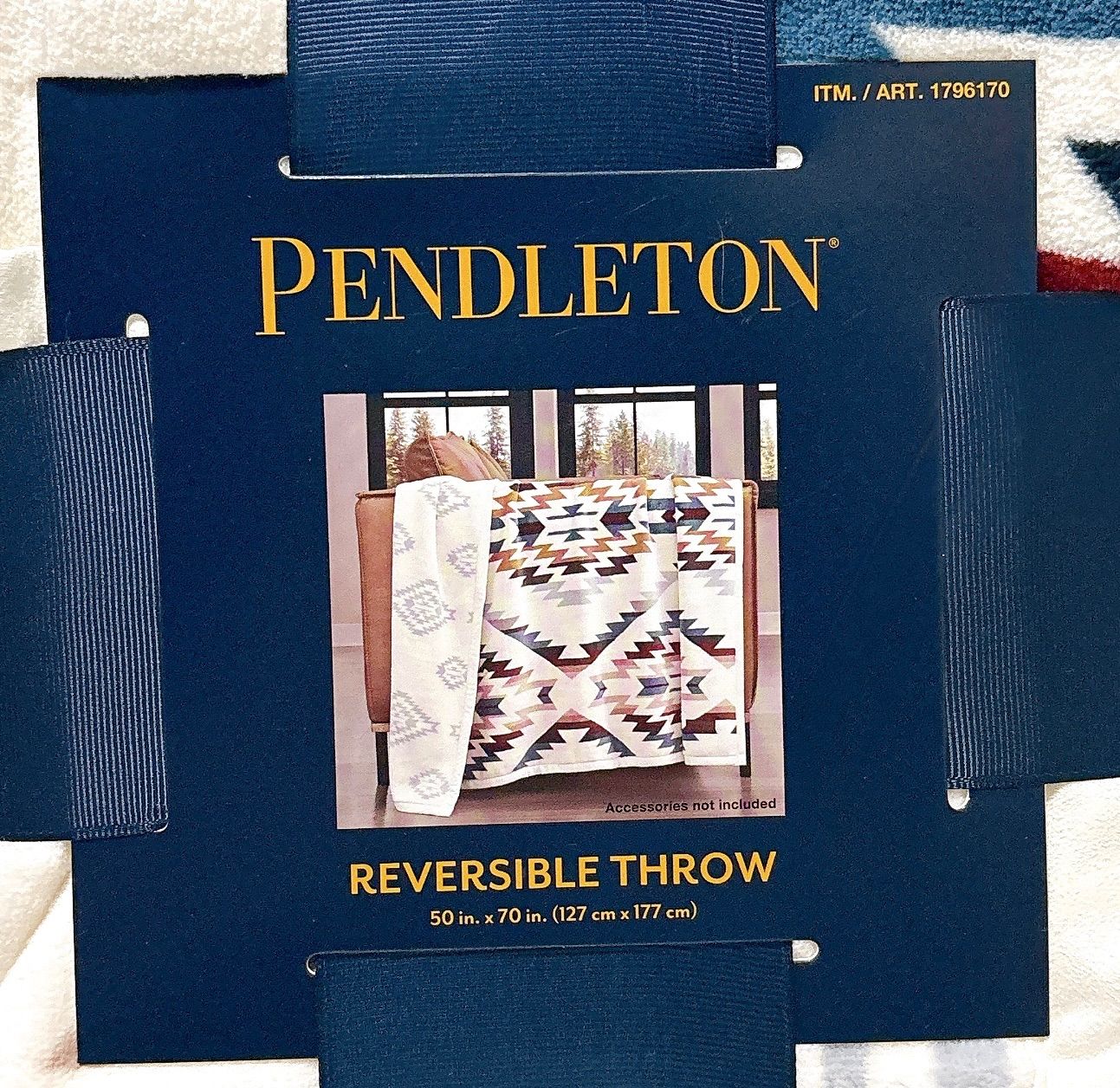 ペンドルトン 大判ひざ掛け 127cm × 177cm 2枚 ブランケット 毛布