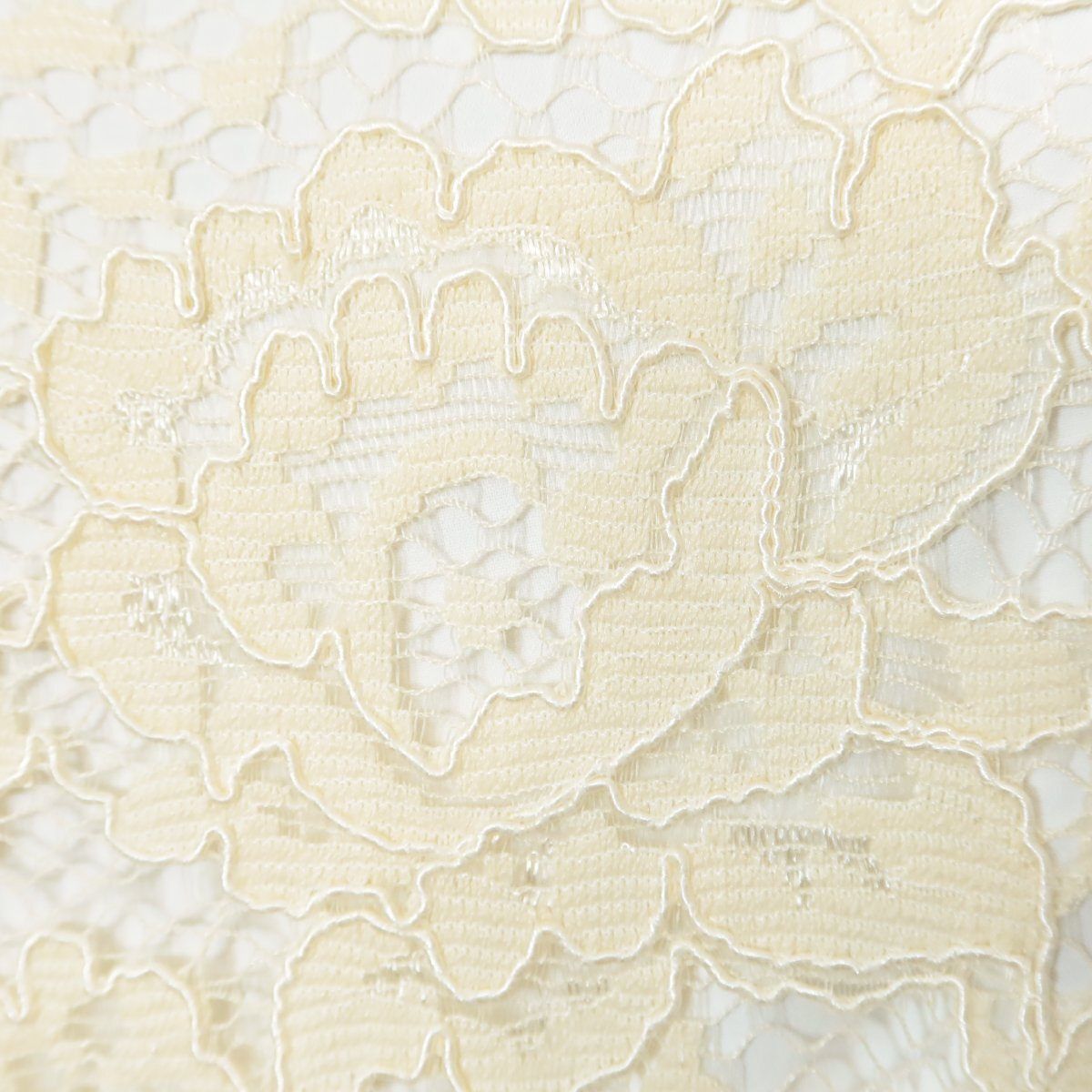 美品】ロイスクレヨン☆フェミニン♪総レースのワンピース お花の  