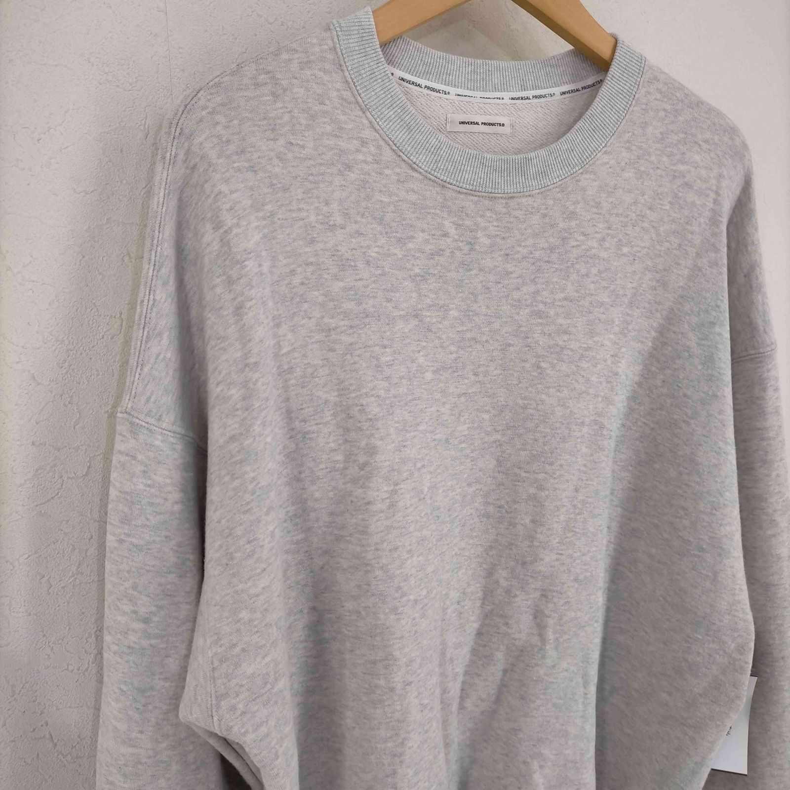 UNIVERSAL PRODUCTS　JUMBERCACREWNECKSWEAT UNIVERSAL PRODUCTS.\u201d JUMBERCA CREW NECK SWEAT\u201d | Lapel online store powered  by BASE