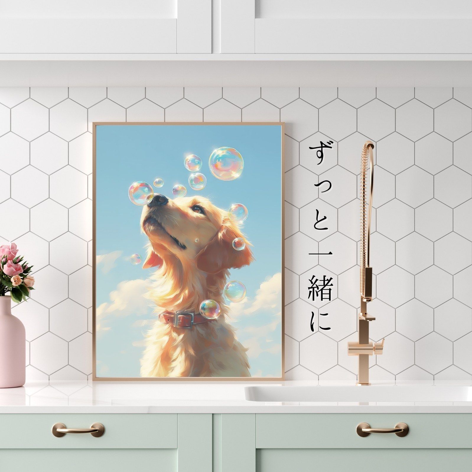 犬とシャボン玉 -