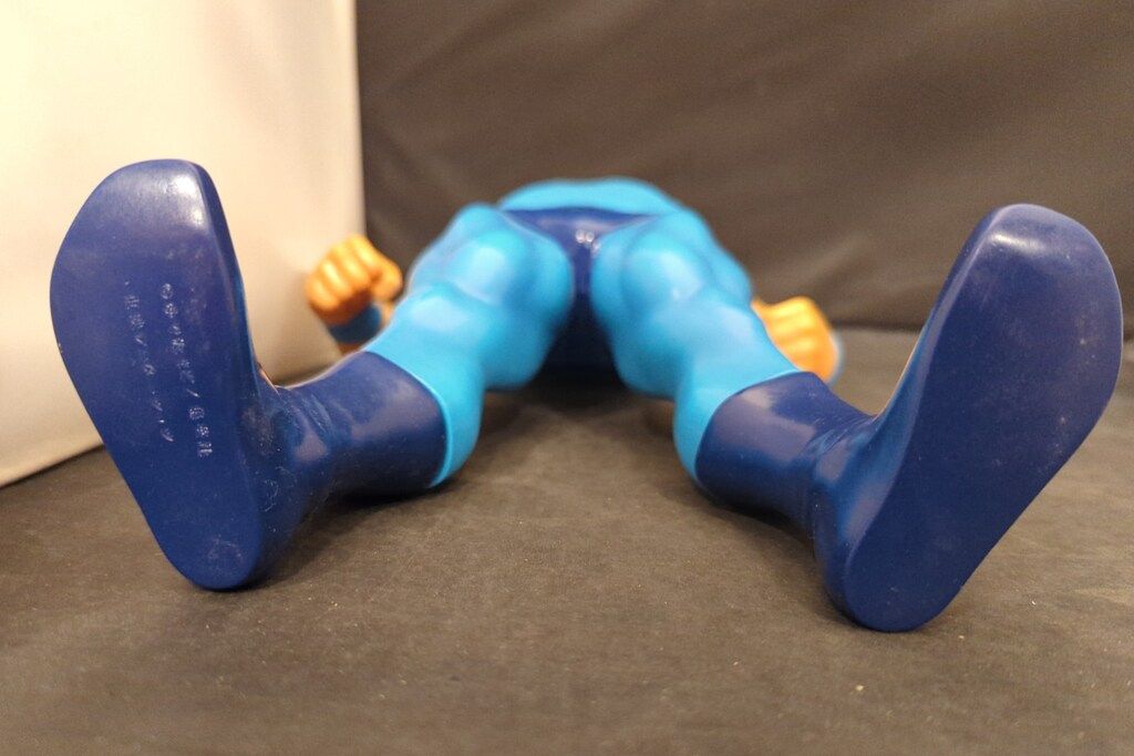 浪曼堂 ビッグソフビ キン肉マン 青レオタードver ビッグソフビ UP786_INFO