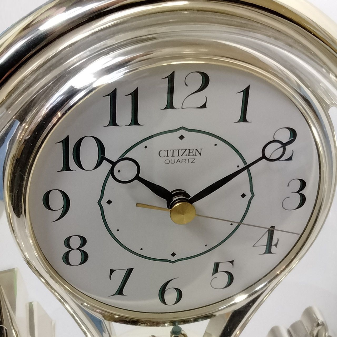 シチズン CITIZEN 回転飾り付 クオーツ 置時計 QUARTZ 4SG712