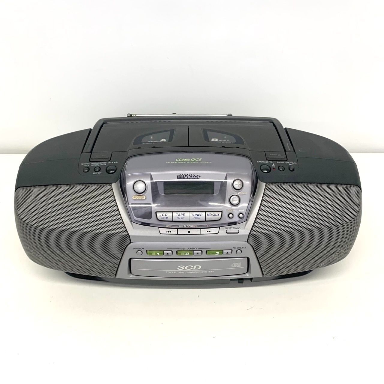 Victor CDポータブルシステム RC-XG5 Yahoo!オークション - Victor ビクター RC-XU5 CDポータブル