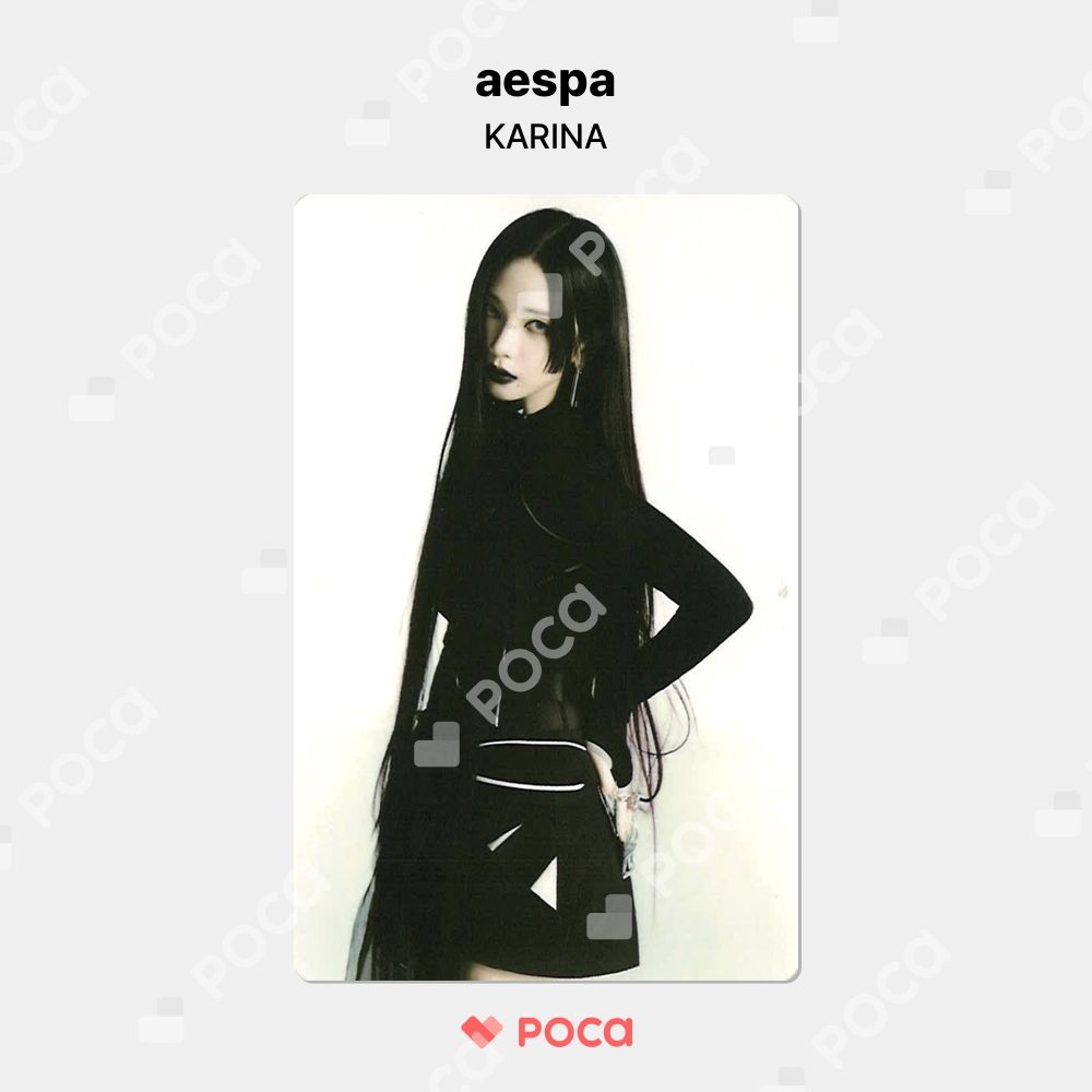 在庫ラスト aespa カリナ スペシャルトレカ aespa カリナ トレカ Whiplash QQ Music 特典 公式 トレカ