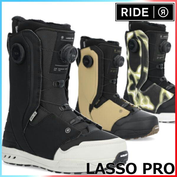 24-25 RIDE/ライド LASSO PRO ラッソプロ メンズ ブーツ ダブルボア 