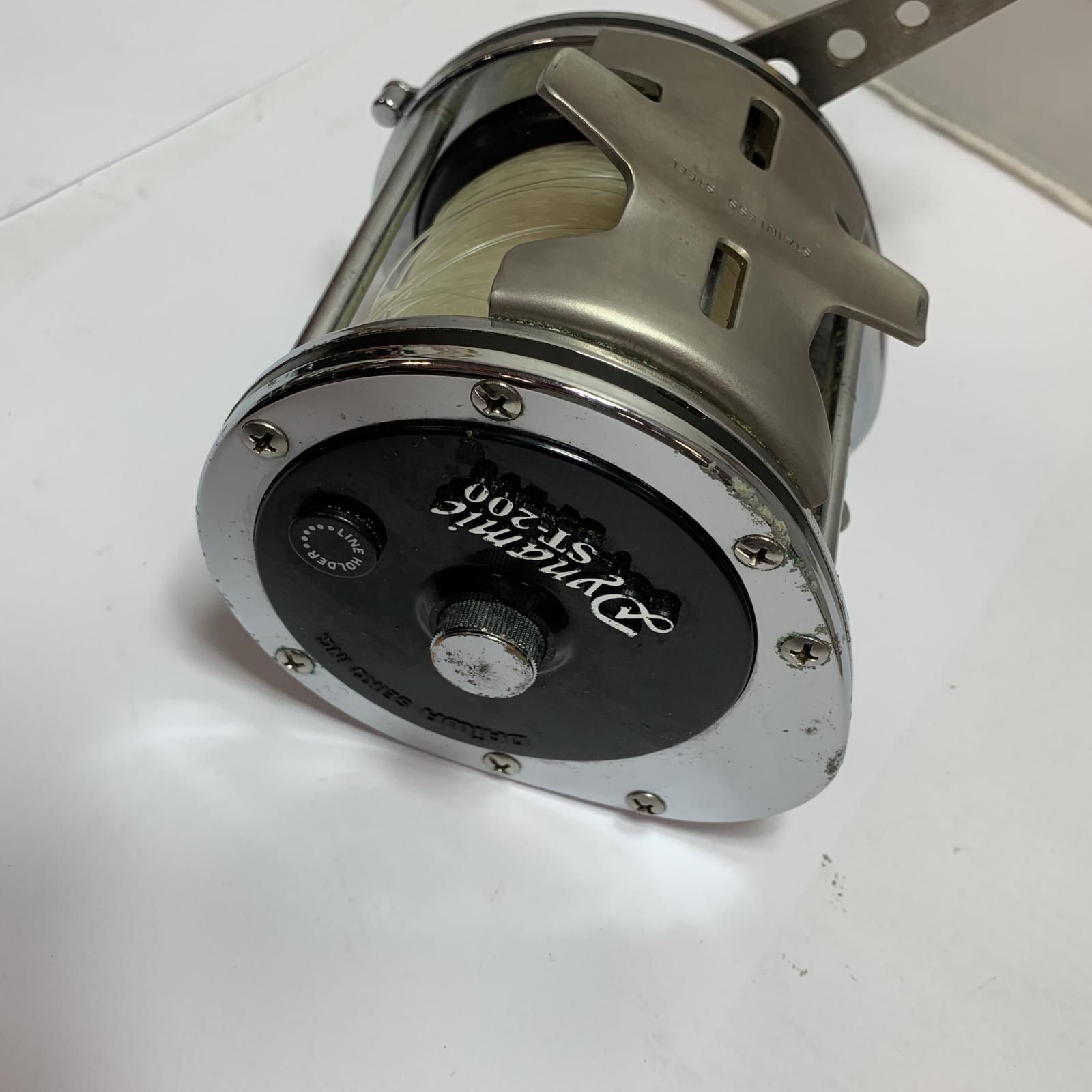 DAIWA - ★★DAIWA ダイワ  ダイナミックST-200 キズ・サビ有 両軸リール DAIWA - DAIWA ダイワ ダイナミックST-200 キズ・サビ有 両軸