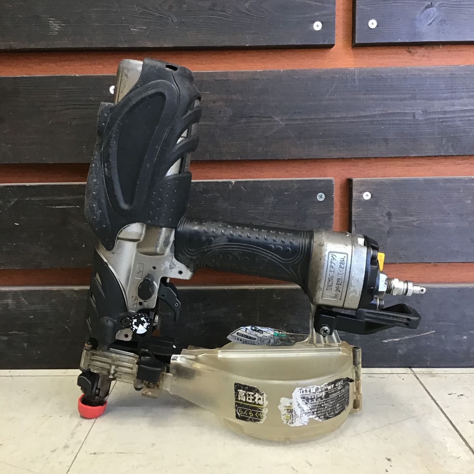 【現状品】 ハイコーキ/HIKOKI ※旧:日立工機 高圧エアネジ打ち機 WF4H2(G) 【鴻巣店】