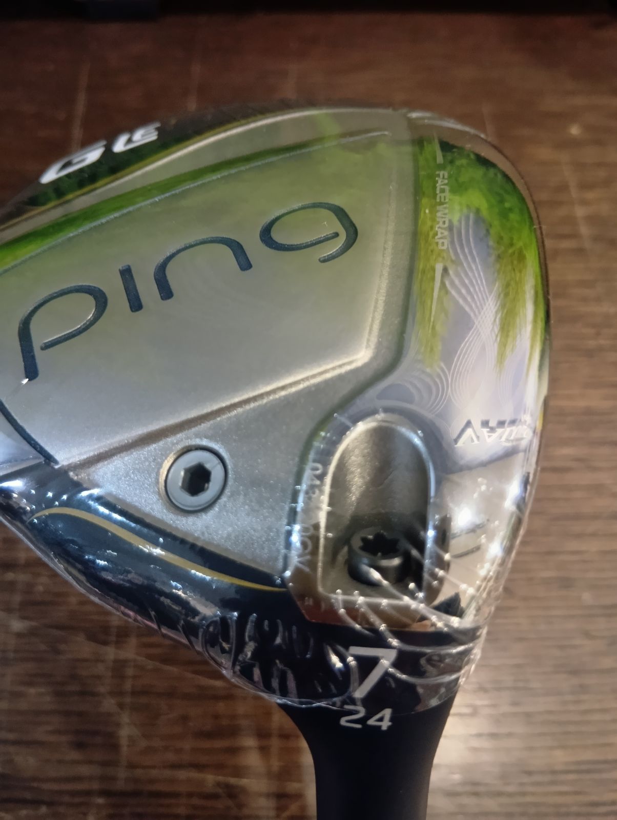 Ld Fw ピン PING GLe3 フェアウェイウッド 7w 24° レディース ULT 250 J フレックス L カーボンシャフト 日本 大崎店