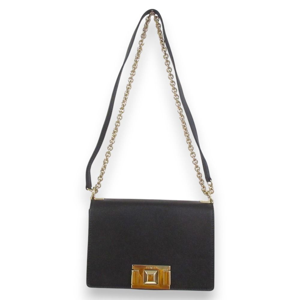 未使用 FURLA フルラ ミミ レザー ミニクロスボディ チェーン 